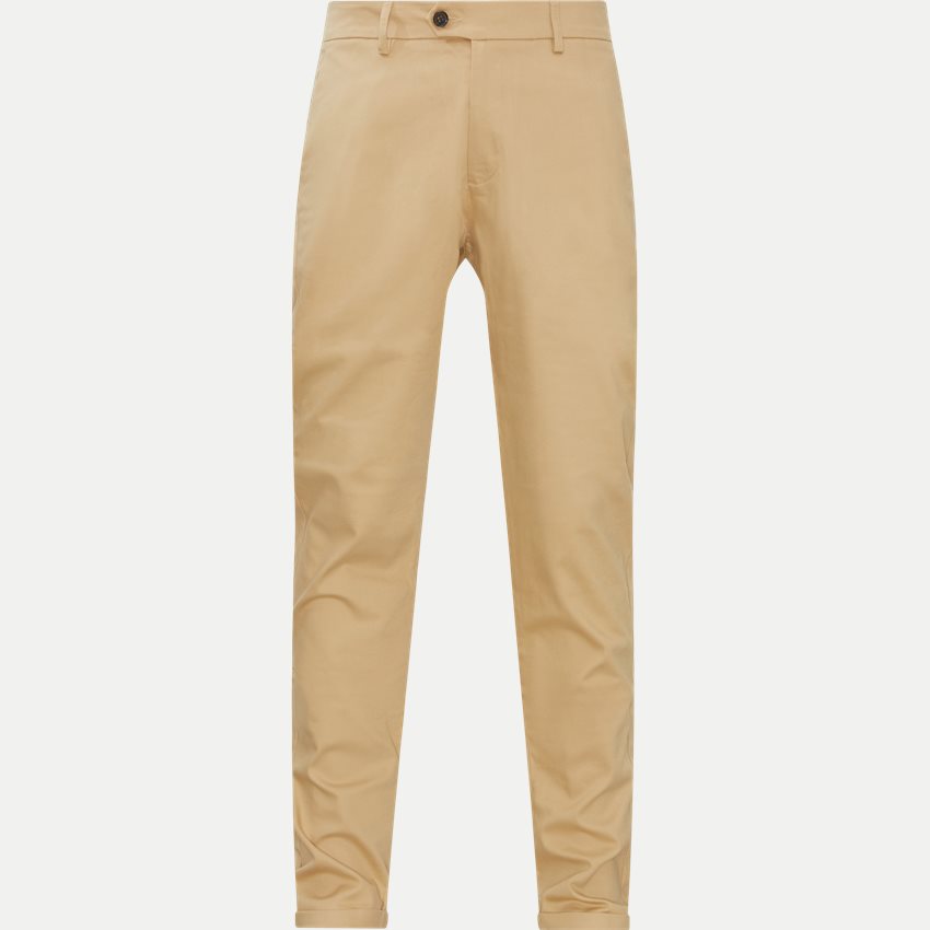 Les Deux Trousers COMO COTTON SUIT PANTS LDM510125 WARM SAND